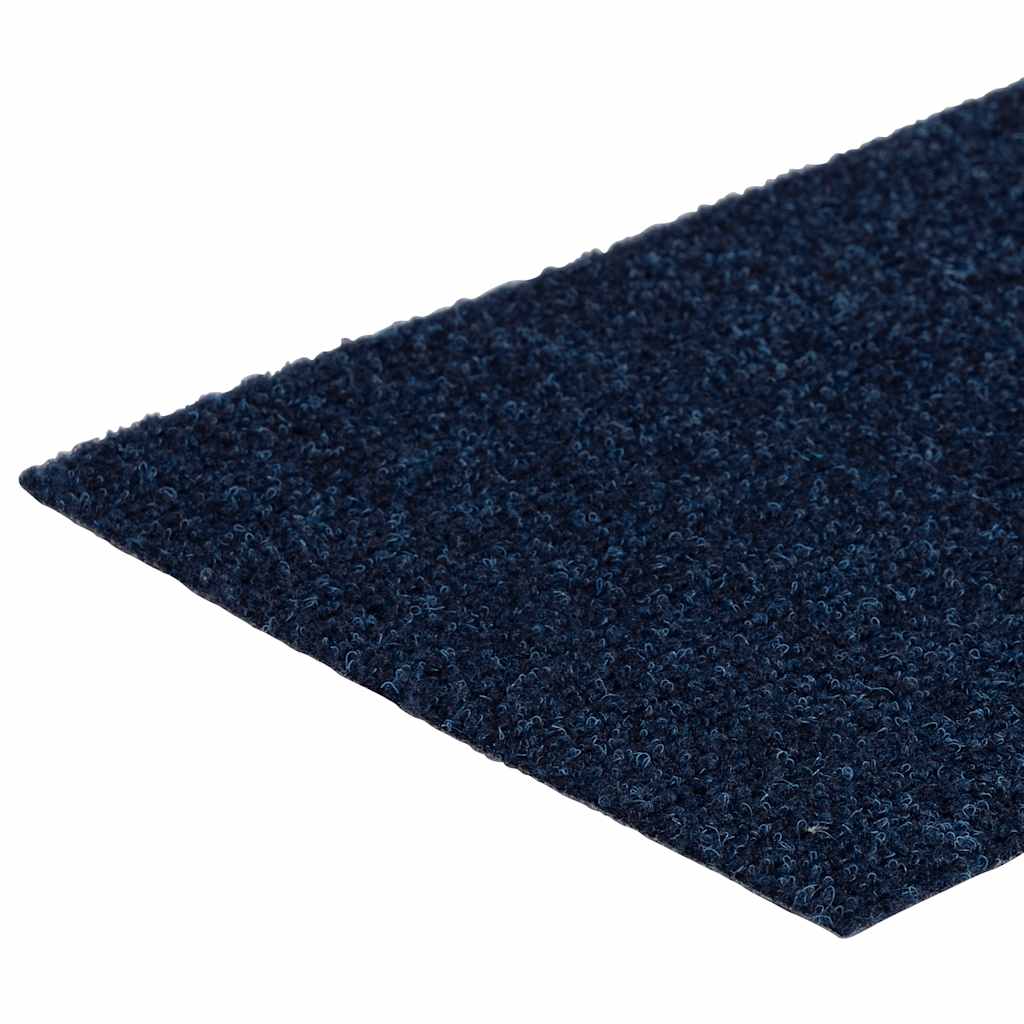 Prostirke za stepenice samoljepljive 15 kom 76x20 cm tamnoplave pravokutne