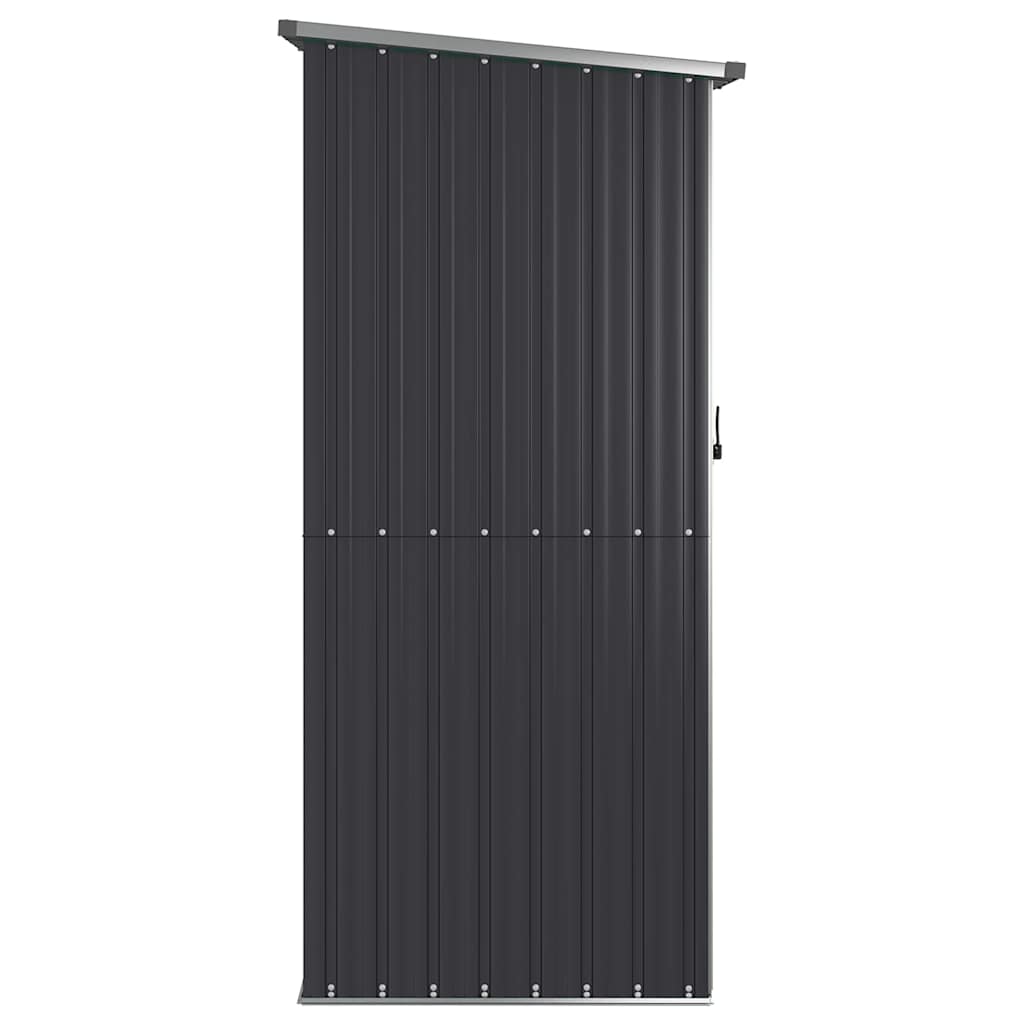 Vrtno spremište antracit 118,5 x 97 x 209,5 cm pocinčani čelik