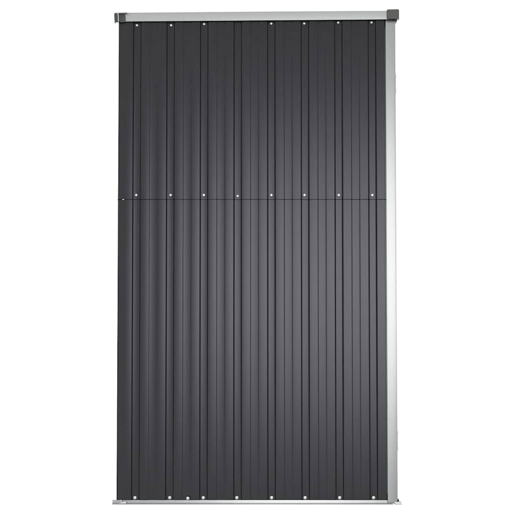 Vrtno spremište antracit 225 x 89 x 161 cm od pocinčanog čelika