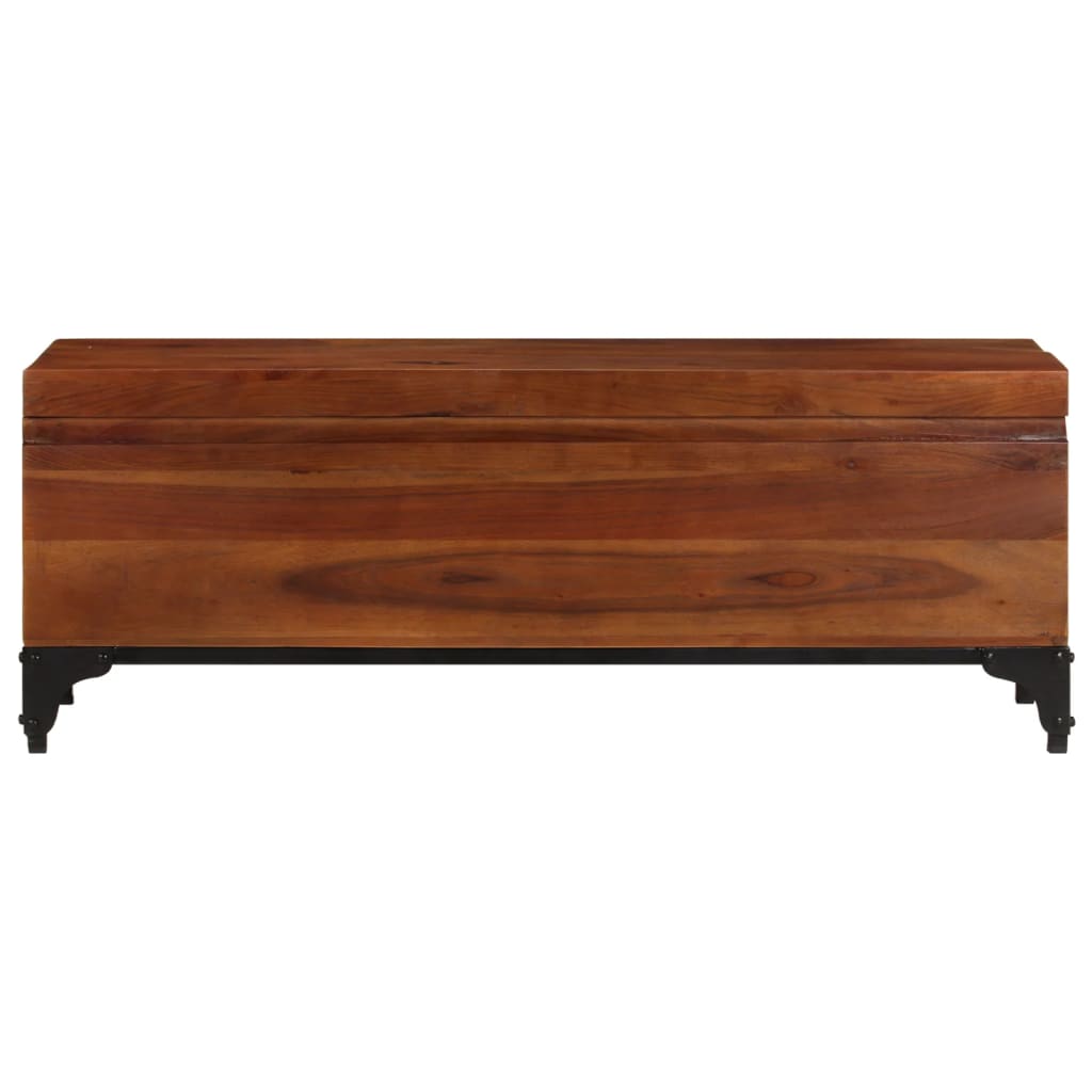 Škrinja za pohranu 110 x 35 x 41 cm od masivnog bagremovog drva