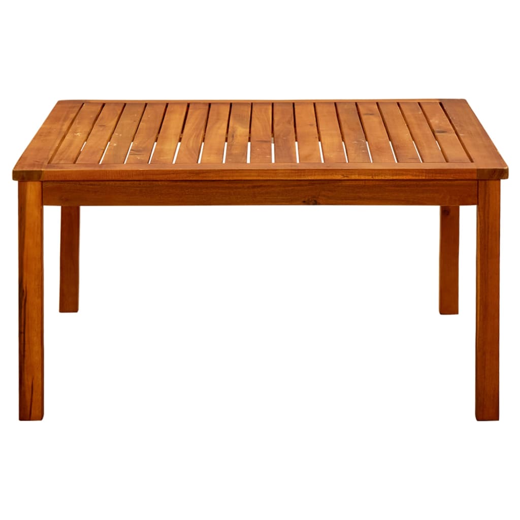 Vrtni stolić za kavu 85 x 85 x 45 cm masivno bagremovo drvo