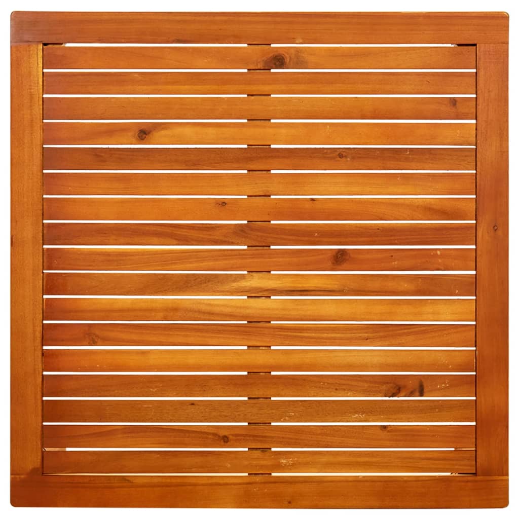 Vrtni stolić za kavu 85 x 85 x 45 cm masivno bagremovo drvo