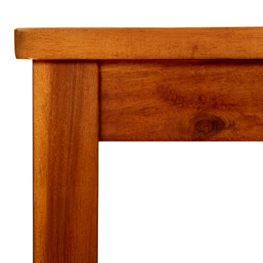 Vrtni stolić za kavu 85 x 85 x 45 cm masivno bagremovo drvo