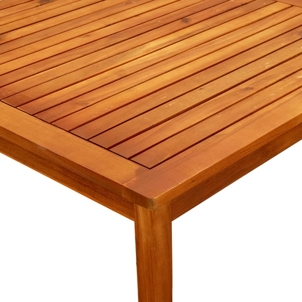 Vrtni stolić za kavu 85 x 85 x 45 cm masivno bagremovo drvo