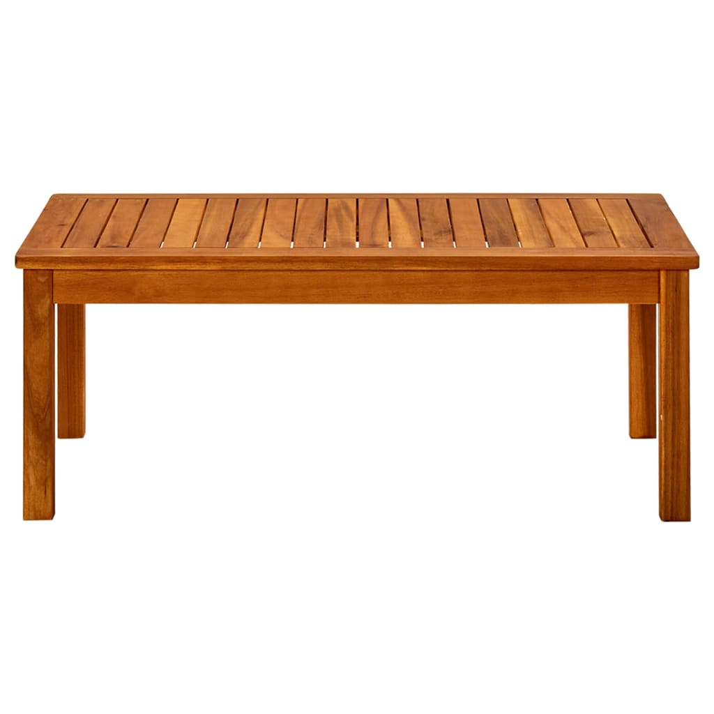 Vrtni stolić za kavu 90 x 50 x 36 cm masivno bagremovo drvo