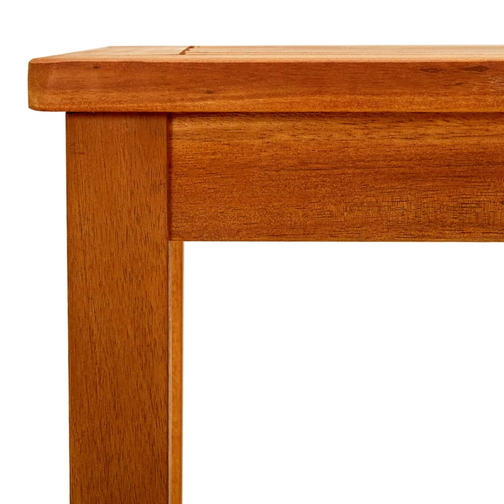 Vrtni stolić za kavu 90 x 50 x 36 cm masivno bagremovo drvo