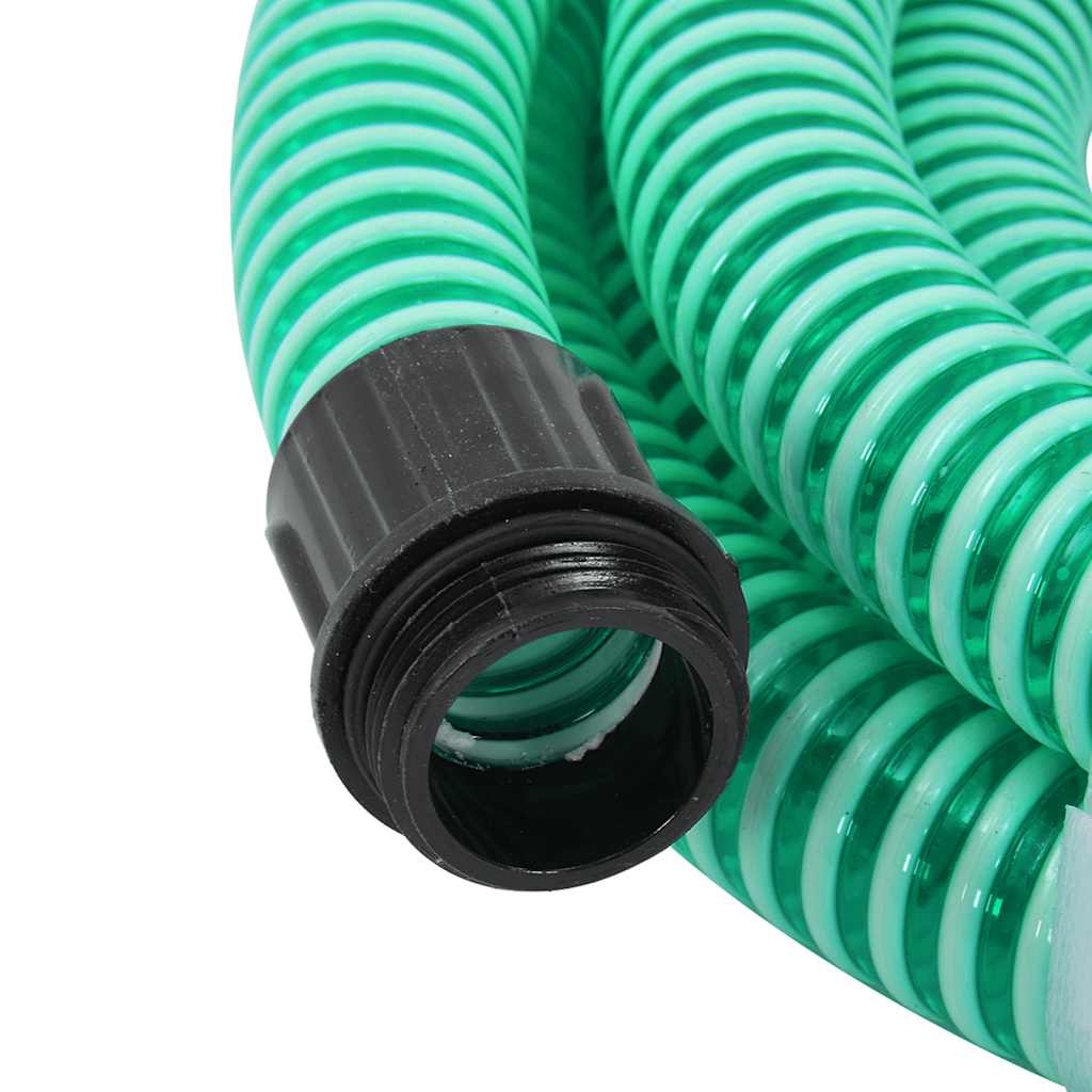 Usisno crijevo s mjedenim priključcima zeleno 1,1 " 20 m PVC