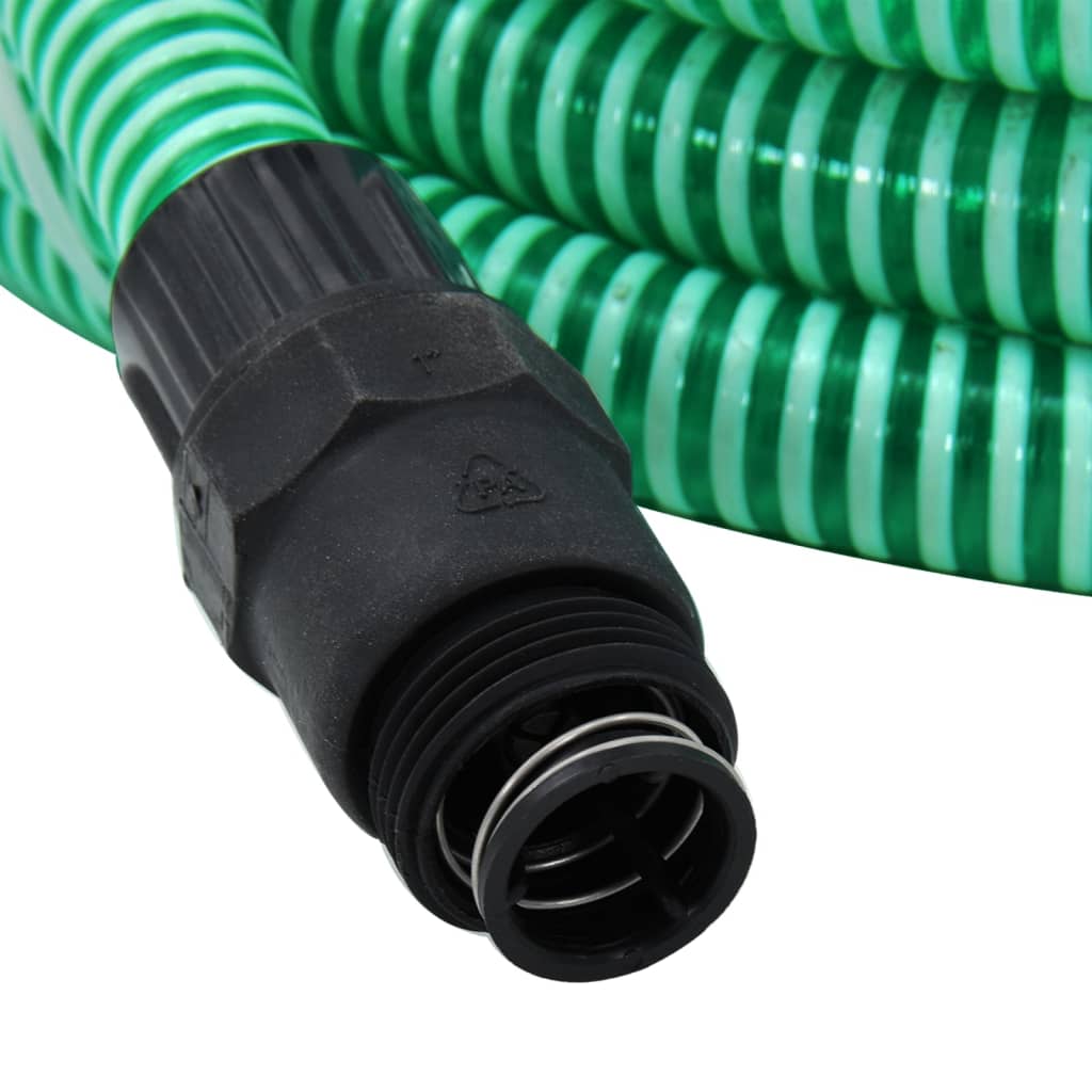 Usisno crijevo s PVC priključcima zeleno 1 " 10 m PVC