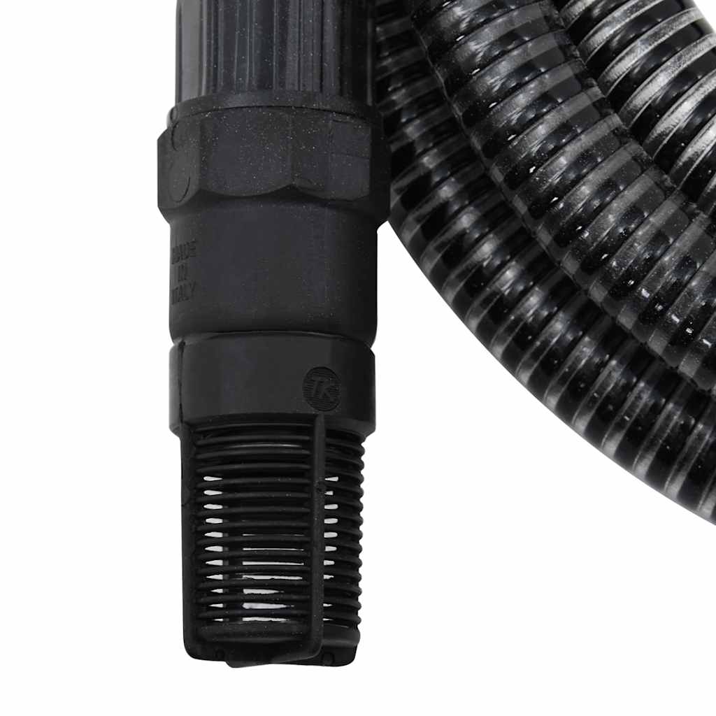 Usisno crijevo s PVC priključcima crno 1 " 10 m PVC