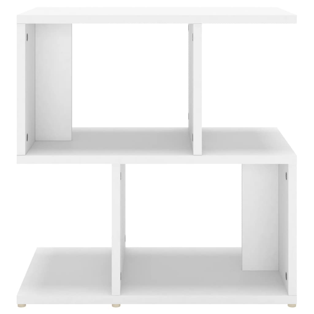 Noćni ormarić bijeli 50 x 30 x 51,5 cm od konstruiranog drva