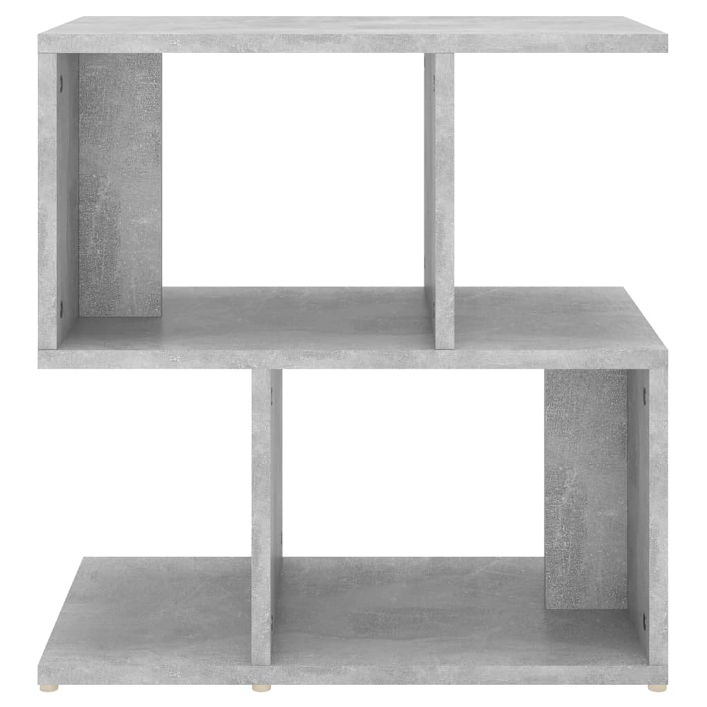 Noćni ormarići 2 kom boja betona 50x30x51,5cm konstruirano drvo