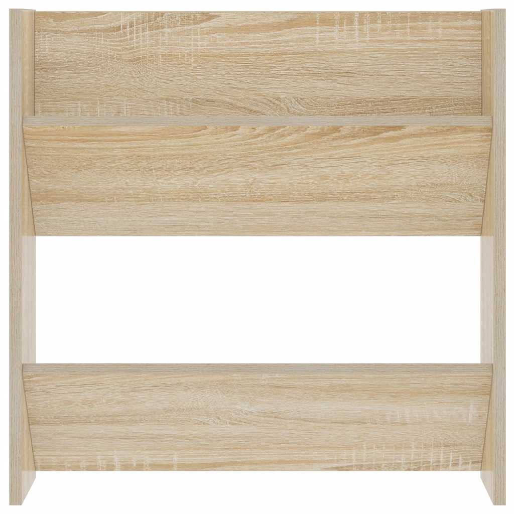 Zidni ormarići za cipele 2 kom boja hrasta 60x18x60 cm drveni