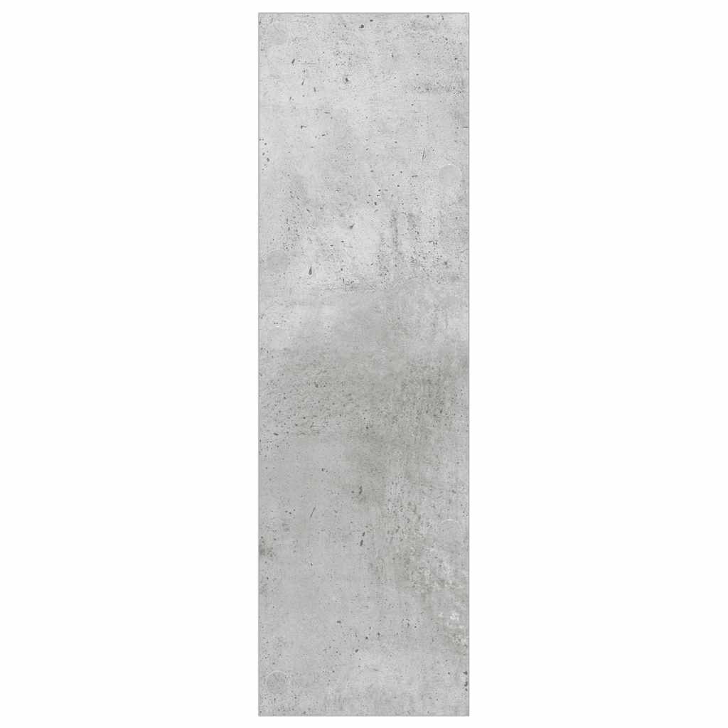 Zidni ormarići za cipele 2 kom boja betona 60x18x60 cm drveni