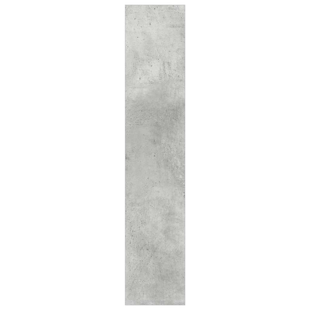 Zidni ormarići za cipele 2 kom boja betona 60x18x90 cm drveni