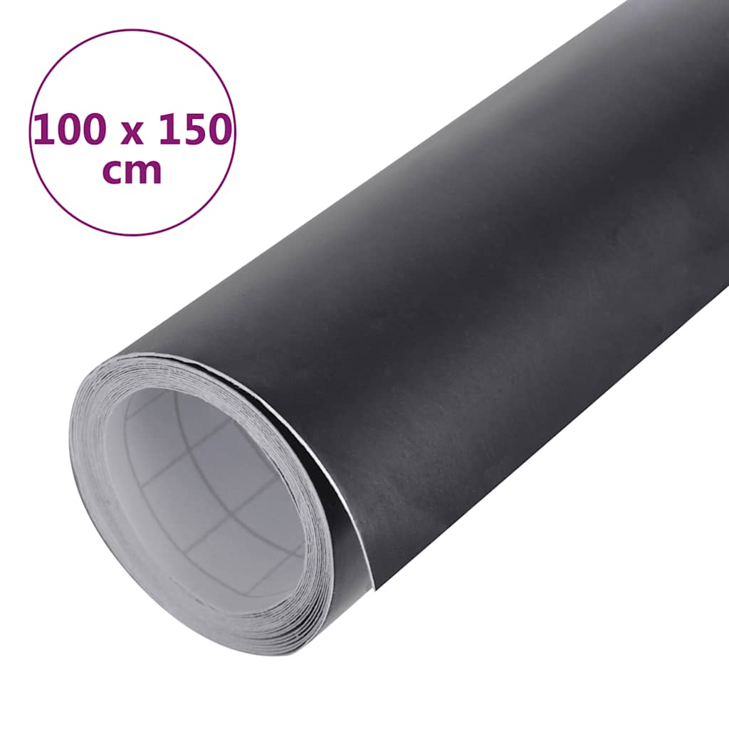 Folija za automobil mat crna 100 x 150 cm