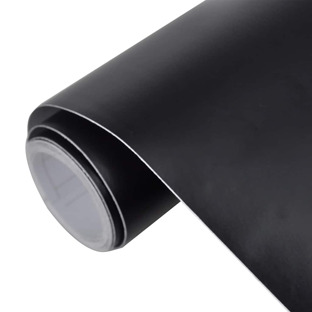 Folije za automobil 2 kom mat crne 100 x 150 cm + 50 x 150 cm