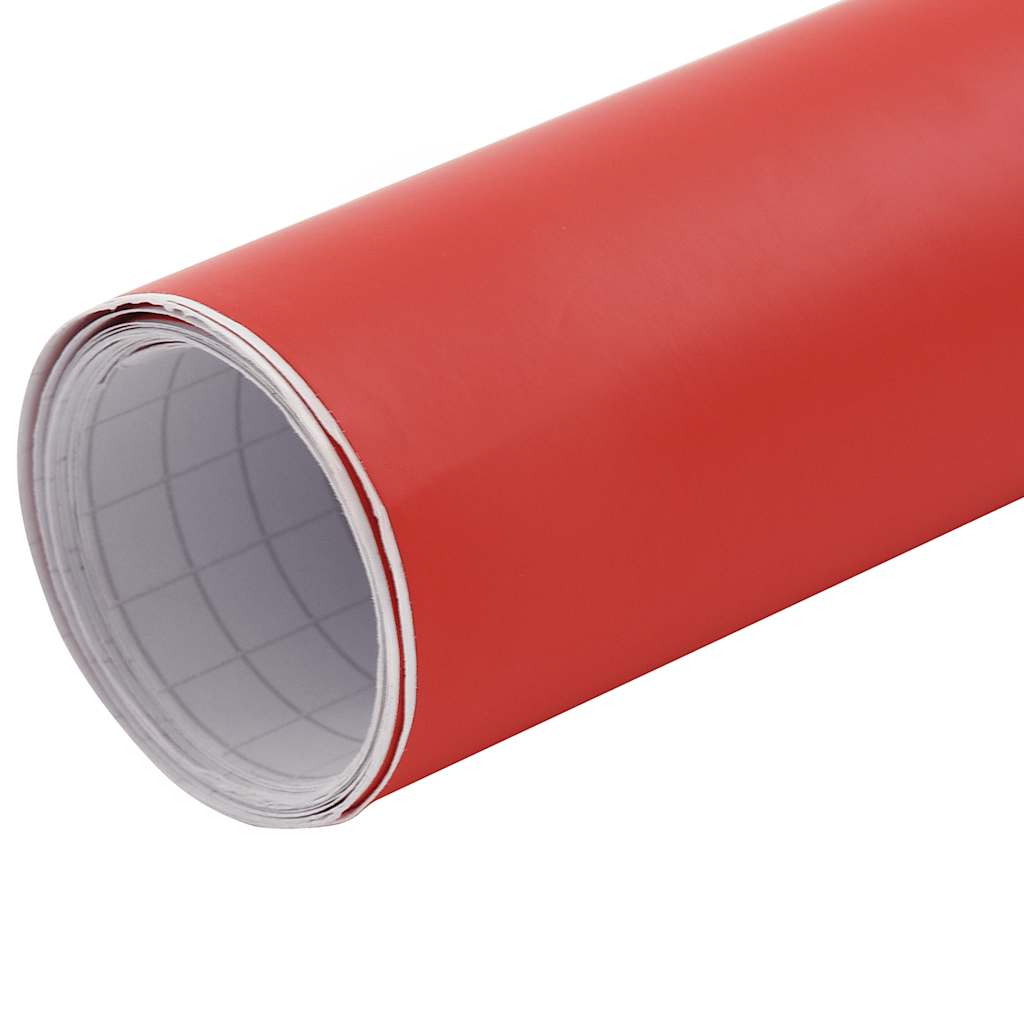 Folija za automobil mat crvena 100 x 150 cm