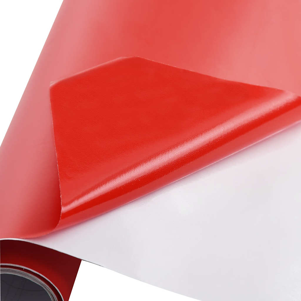 Folije za automobil 2 kom mat crvene 100 x 150 cm + 50 x 150 cm