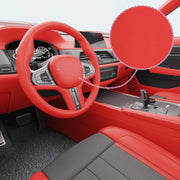 Folije za automobil 2 kom mat crvene 100 x 150 cm