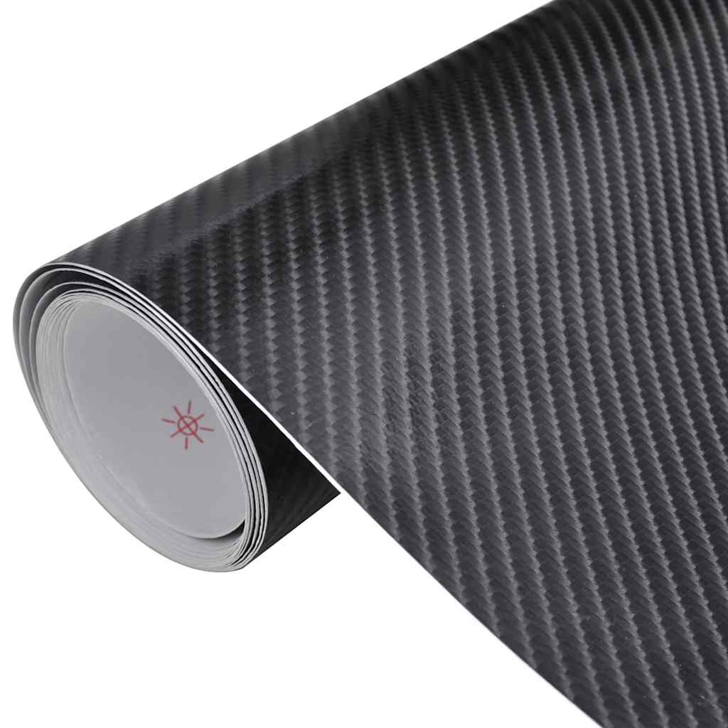 Folija za automobil 4D crna 100 x 150 cm