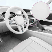Folije za automobil 2 kom 4D bijele 100 x 150 cm