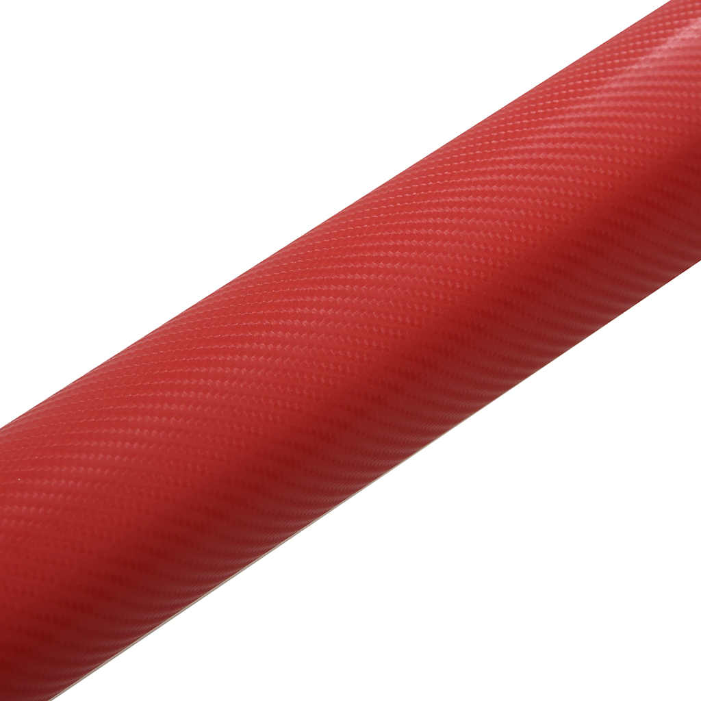 Folije za automobil 2 kom 4D crvene 100 x 150 cm + 50 x 150 cm