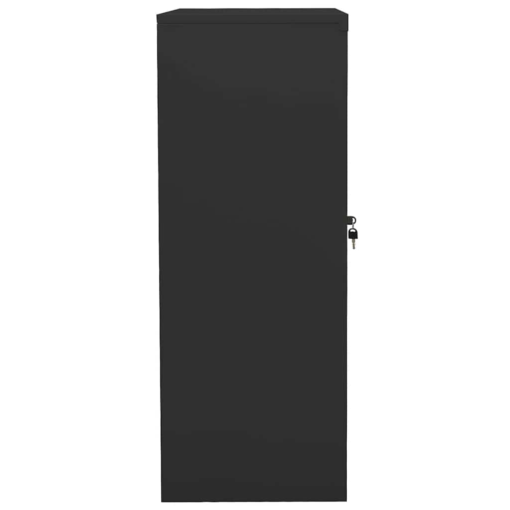 Uredski ormarić antracit 90 x 40 x 105 cm čelični