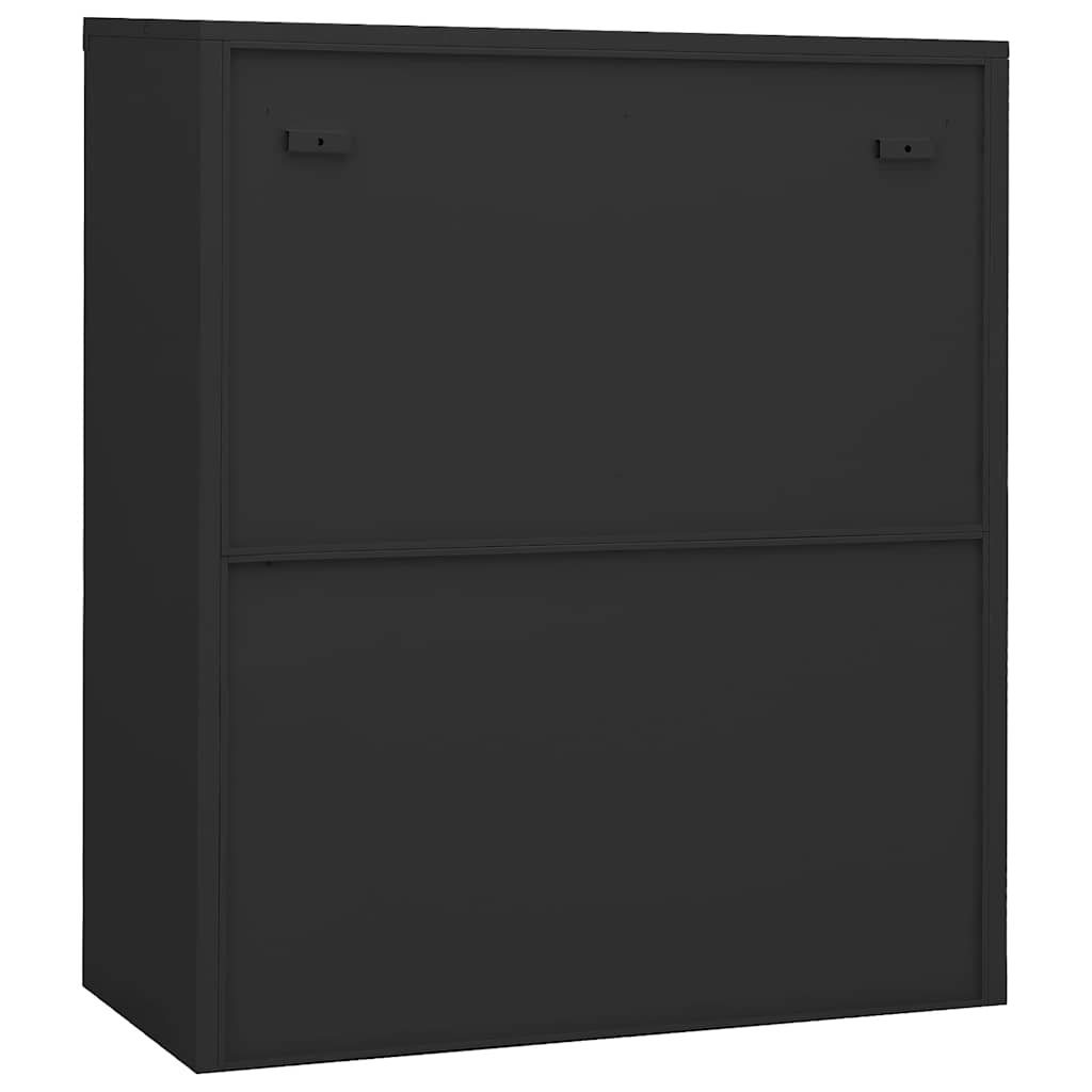 Uredski ormarić antracit 90 x 40 x 105 cm čelični