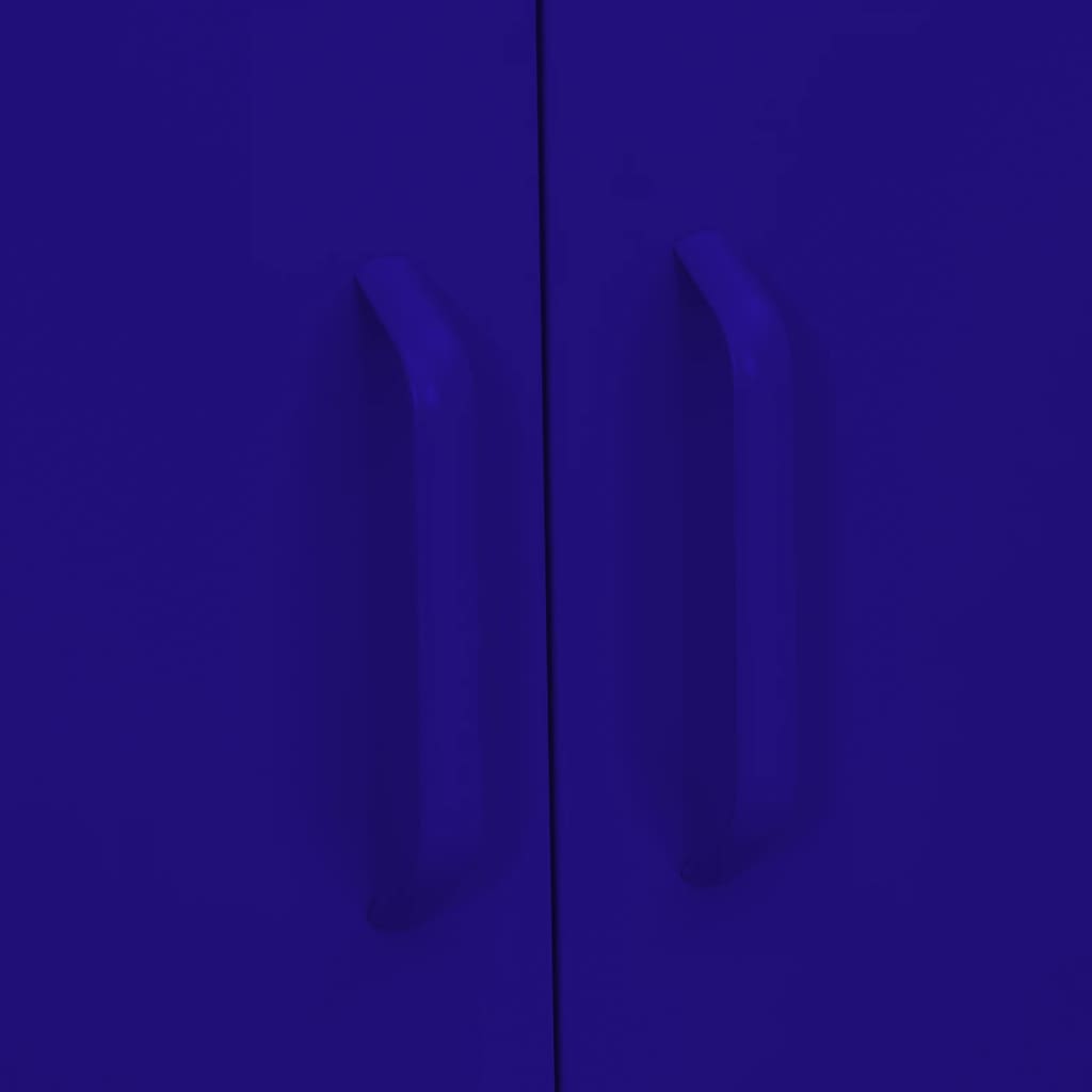 Ormarić za pohranu modri 80 x 35 x 101,5 cm čelični