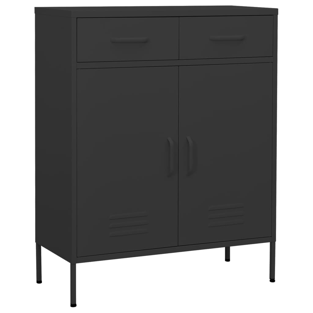 Ormarić za pohranu antracit 80 x 35 x 101,5 cm čelični