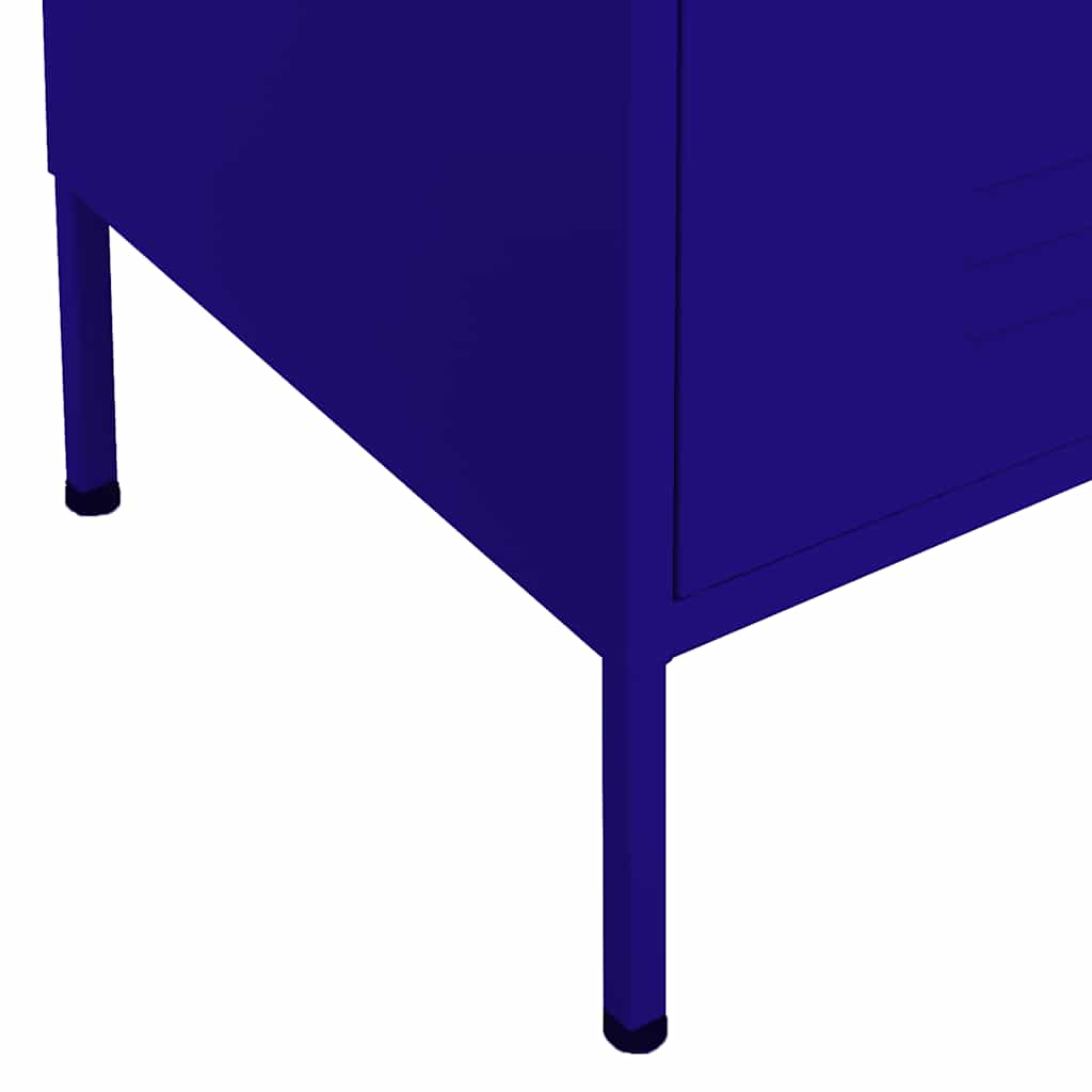 Ormarić za pohranu modri 80 x 35 x 101,5 cm čelični