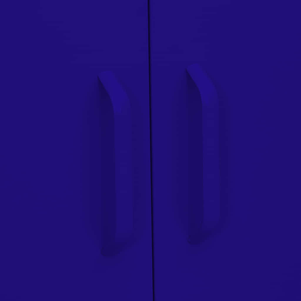 Ormarić za pohranu modri 80 x 35 x 101,5 cm čelični