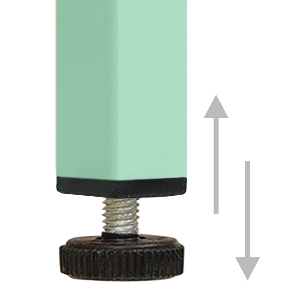 Ormarić za pohranu boja mente 42,5 x 35 x 101,5 cm čelični