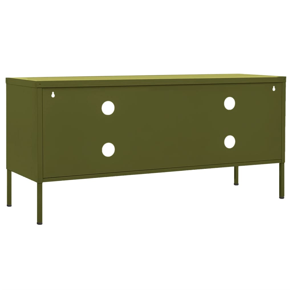 TV ormarić maslinasti 105 x 35 x 50 cm čelični