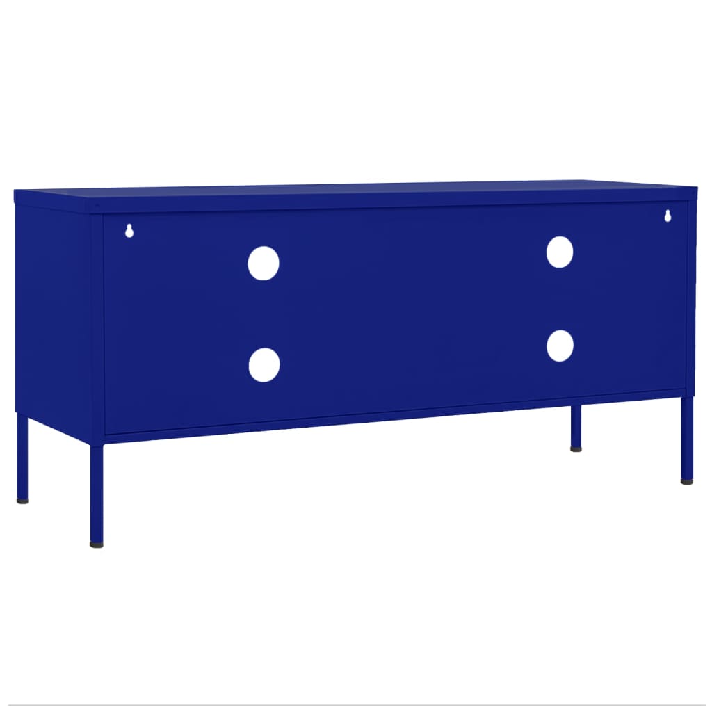 TV ormarić modri 105 x 35 x 50 cm čelični