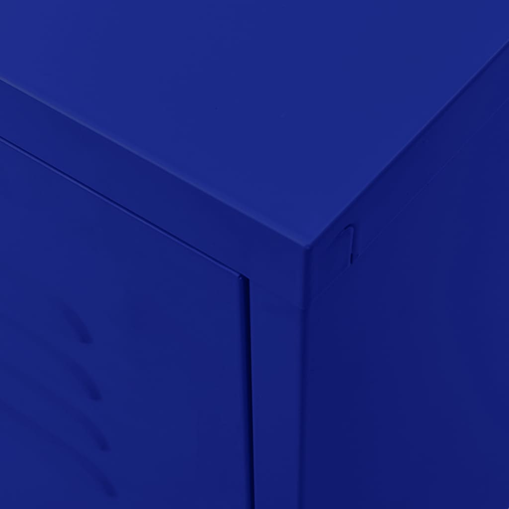 TV ormarić modri 105 x 35 x 50 cm čelični