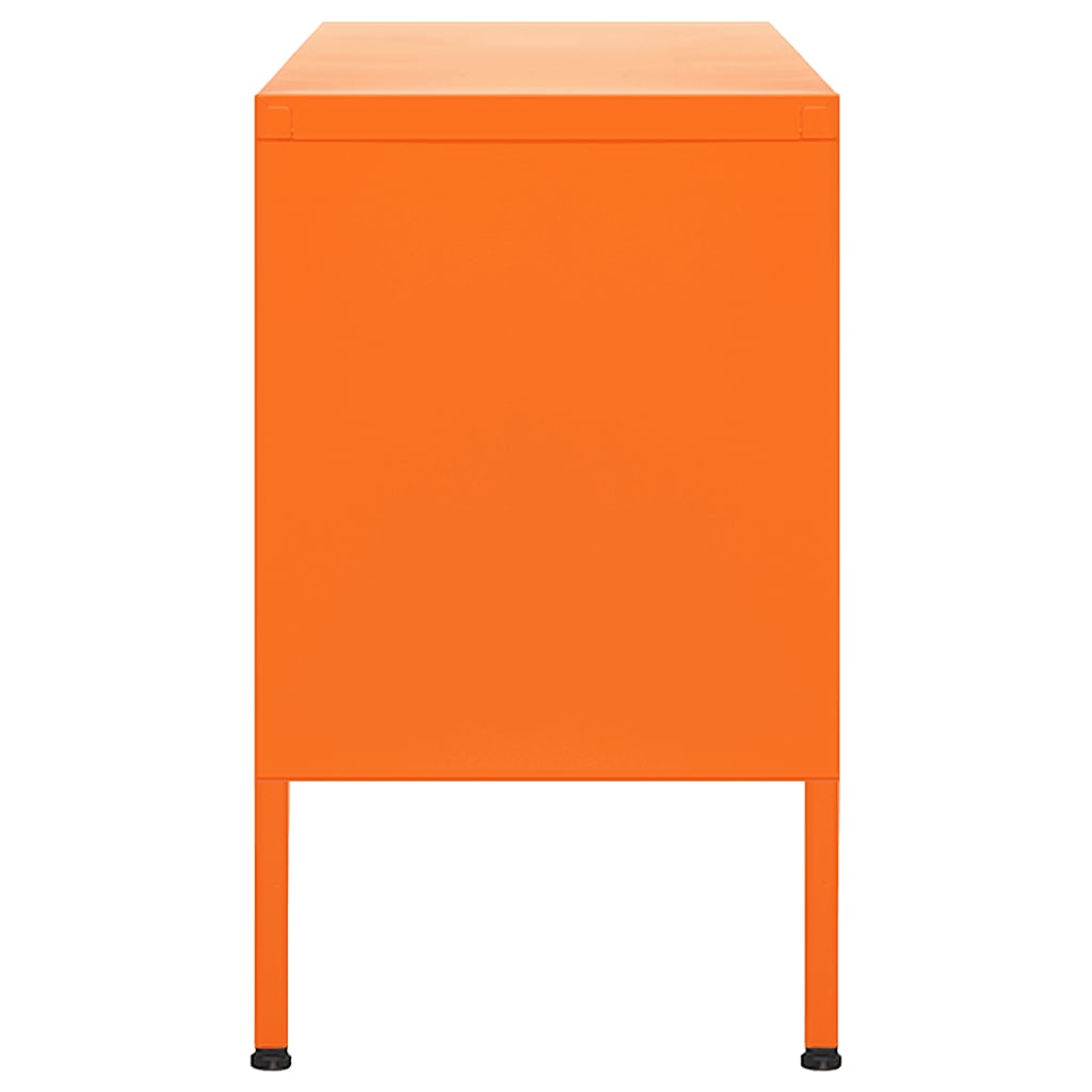 TV ormarić narančasti 105 x 35 x 50 cm čelični