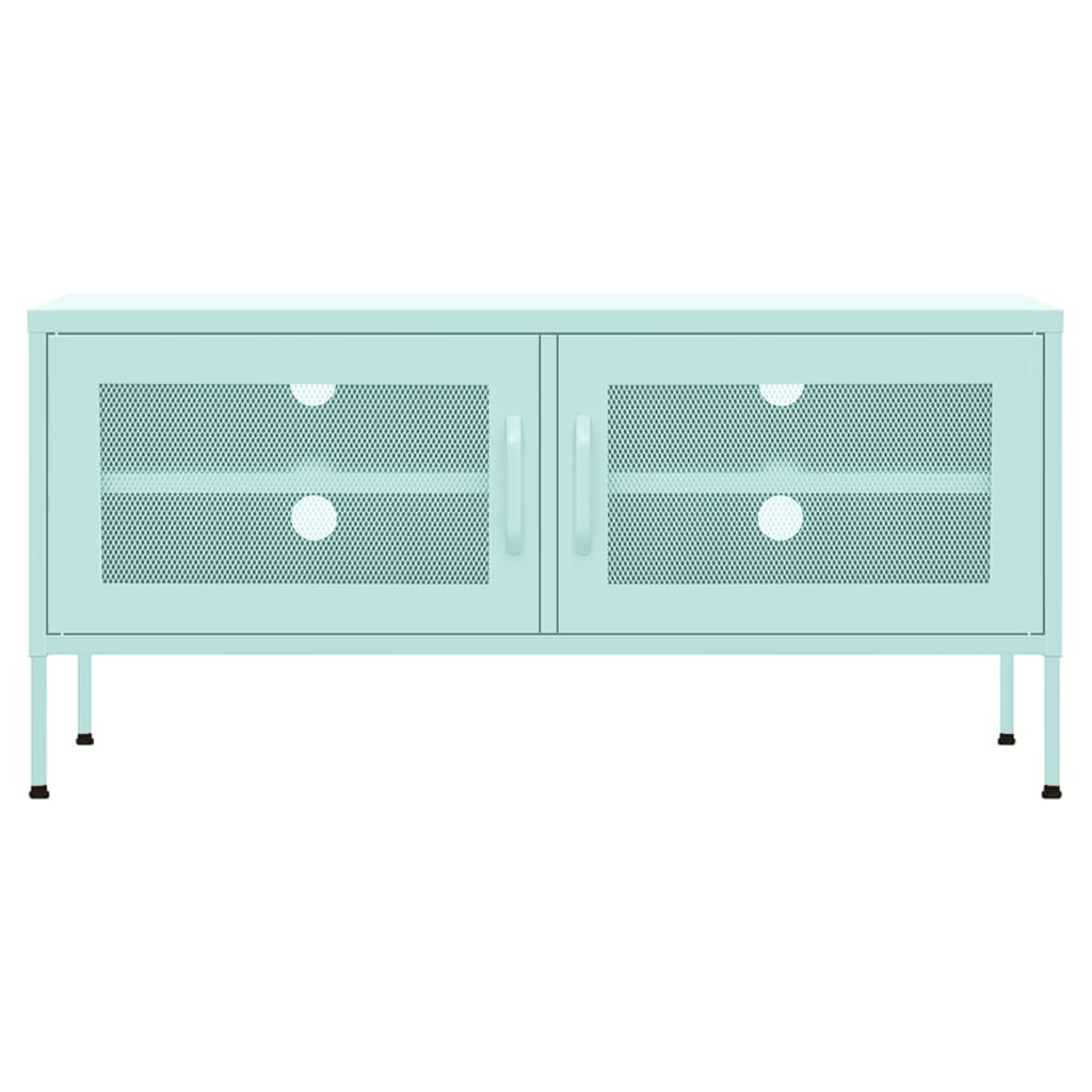 TV ormarić boja mente 105 x 35 x 50 cm čelični