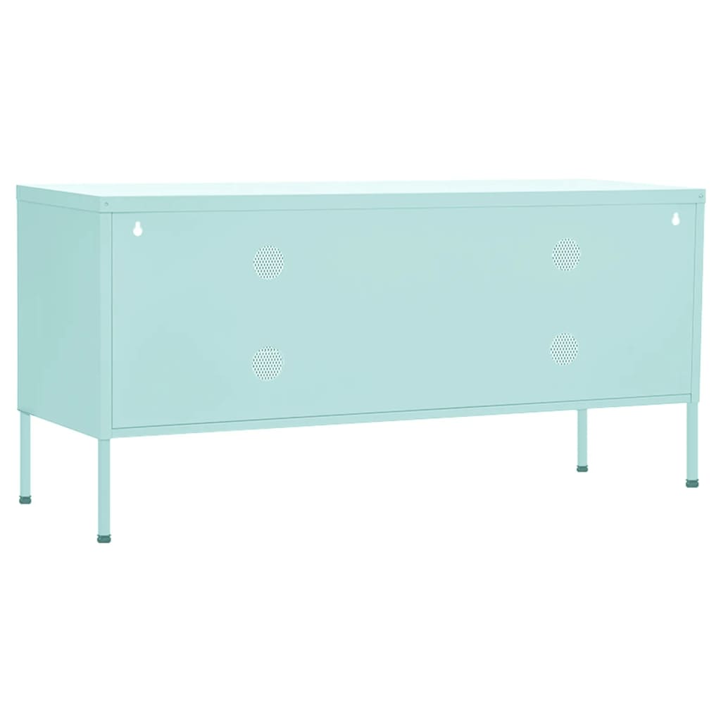 TV ormarić boja mente 105 x 35 x 50 cm čelični