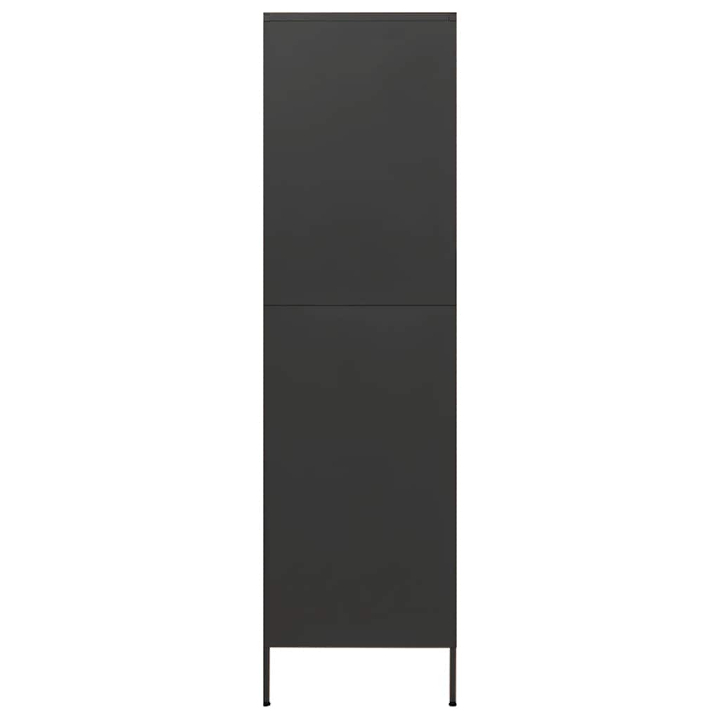 Ormar antracit 90 x 50 x 180 cm čelični