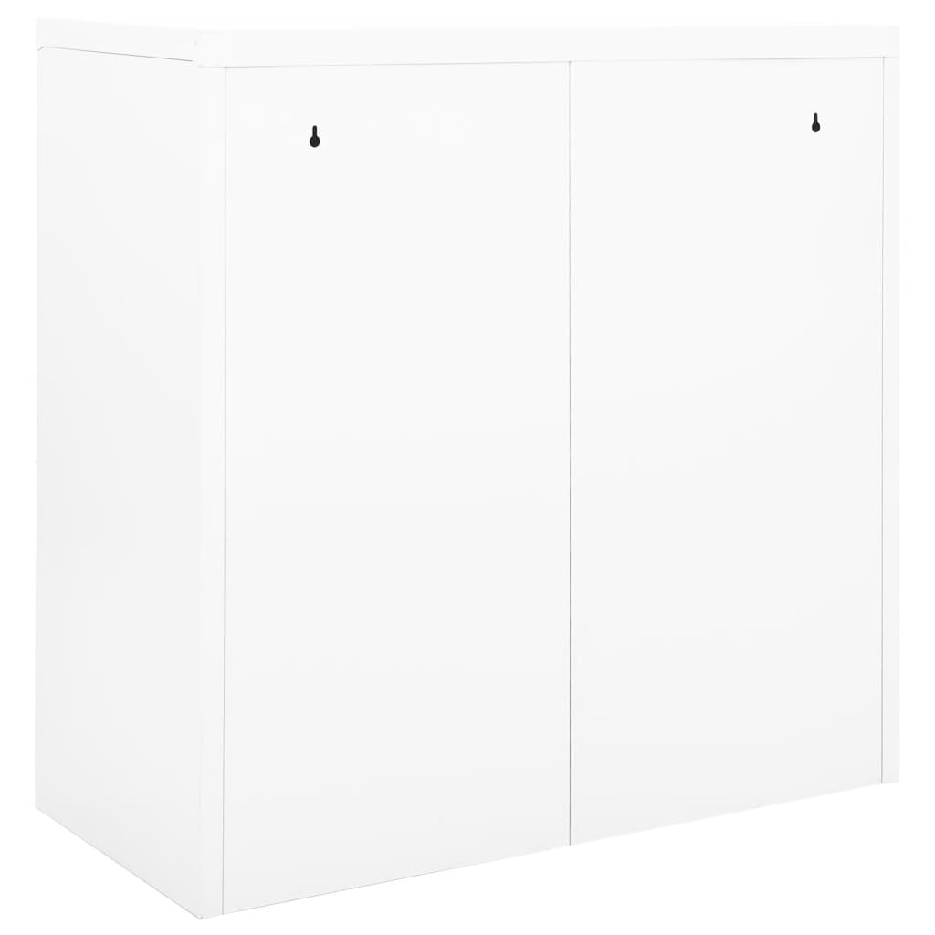 Ormarić s kliznim vratima bijeli 90 x 40 x 90 cm čelični