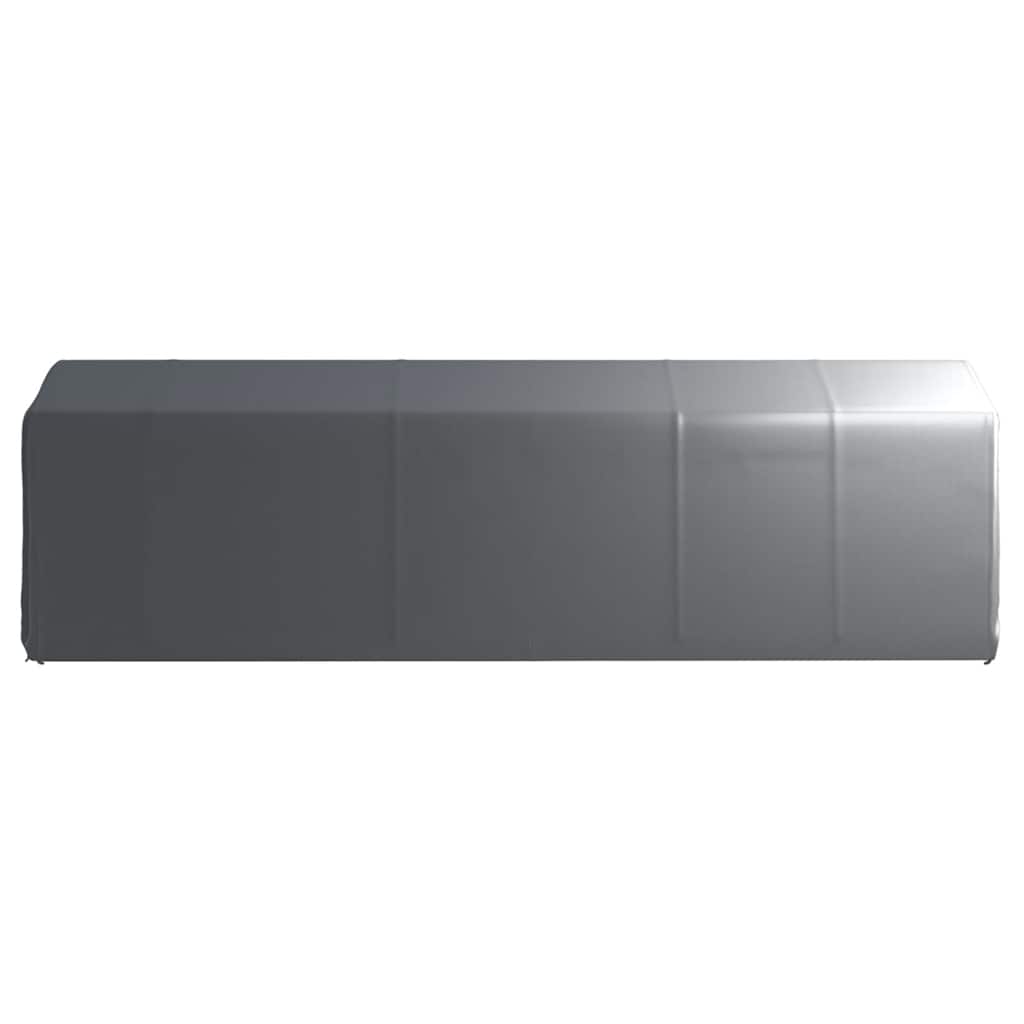 Skladišni šator 300 x 750 cm čelični sivi