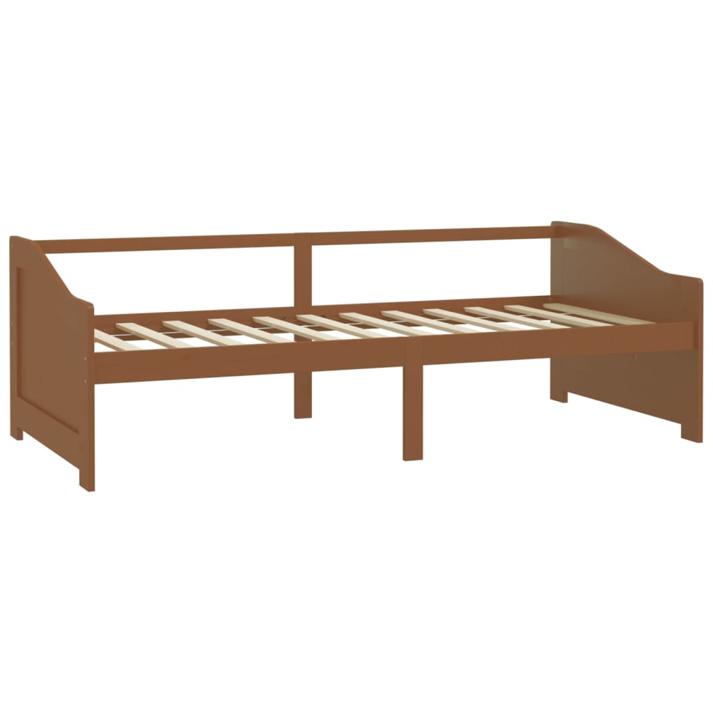 Trosjed / dnevni ležaj boja meda 90x200 cm od masivne borovine