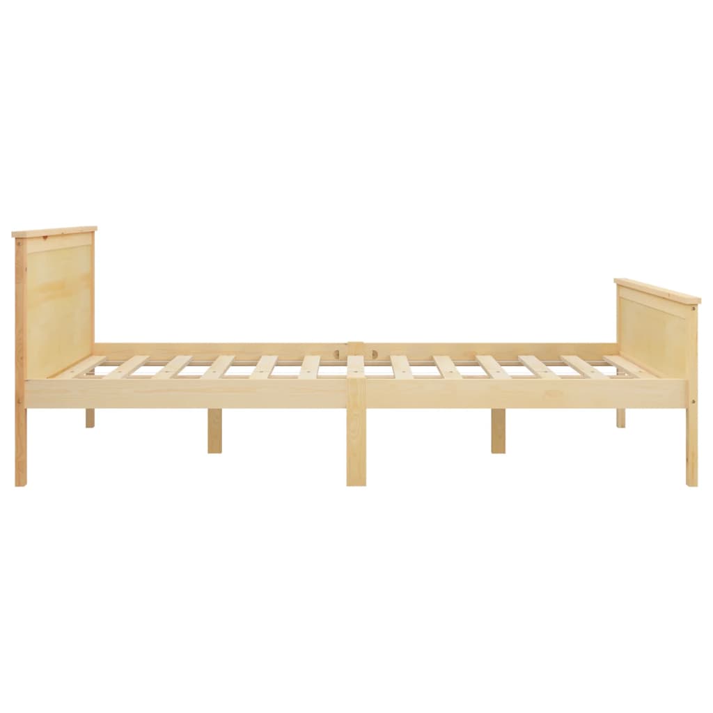 Okvir za krevet od masivne borovine 120 x 200 cm