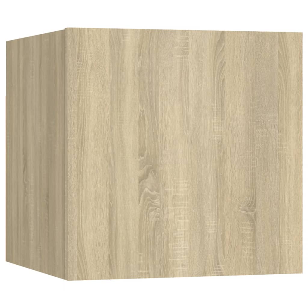Noćni ormarić boja hrasta 30,5 x 30 x 30 cm konstruirano drvo
