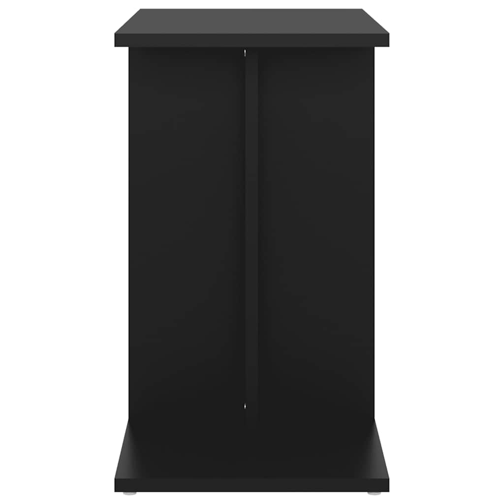 Bočni stolić crni 50 x 30 x 50 cm od konstruiranog drva