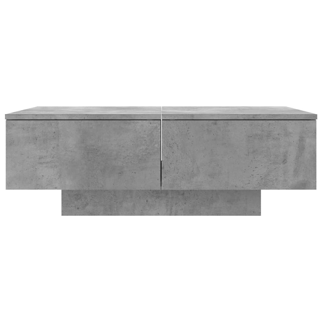 Stolić za kavu boja betona 90 x 60 x 31 cm konstruirano drvo