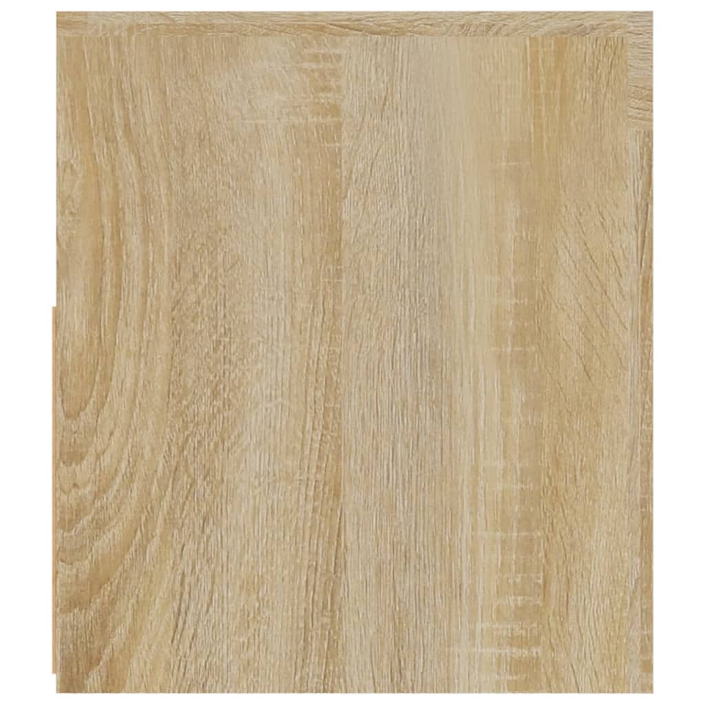 Noćni ormarići 2 kom s LED svjetlima boja hrasta 60x35x40 cm