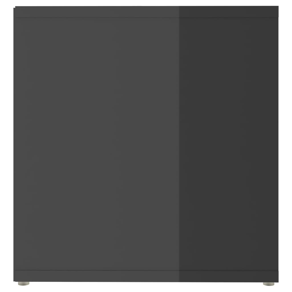 TV ormarići 2 kom sjajni sivi 72x35x36,5 cm konstruirano drvo