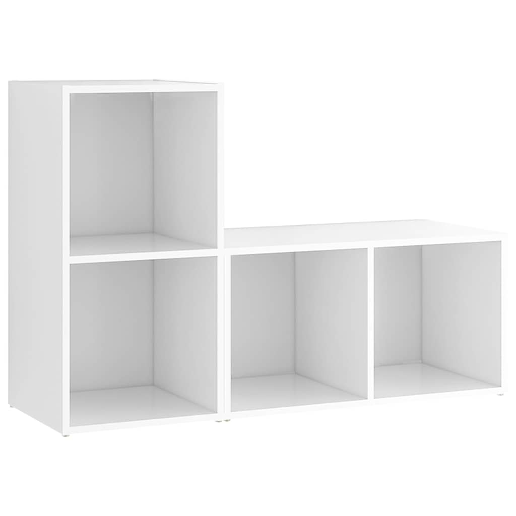 TV ormarići 2 kom bijeli 72 x 35 x 36,5 cm konstruirano drvo